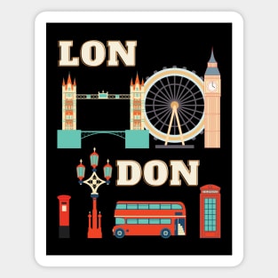 London Graphics Vintage Magnet